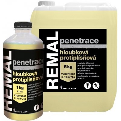 Remal Penetrace hloubková protiplísňová - 1kg – HobbyKompas.cz