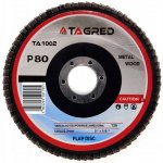 Tagred Lamelový korundový kotouč 125 x 22,2 mm 80 TA1002 – Hledejceny.cz