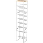 YAMAZAKI 8-patrový stojan na láhve Tower 1491, bílý – Zboží Dáma