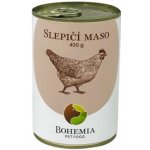 Bohemia Pet Food Slepičí maso ve vlastní šťávě Hmotnost: 400 g – Zbozi.Blesk.cz