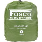 FOSTEX Moskytiéra nad lůžko pro jednu osobu ZELENÁ – Sleviste.cz