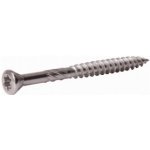 PROFISTYL TERASO Terasový vrut s frézovacím segmentem TORX, s řeznou špičkou nerez AISI 410 kalená Varianta: Vrut ZH TX fréz.seg.AISI-410 5,0x050 šp. – HobbyKompas.cz