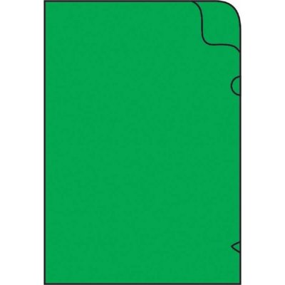 Zakládací obal PVC A4 L 170mc/10ks zelený