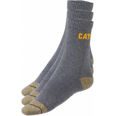 Caterpillar pánské pracovní ponožky 3 páry antracitová – Zboží Mobilmania