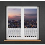 Dekorační metrážová vitrážová záclona EWINA bílá výška 40 cm MyBestHome – Zboží Dáma