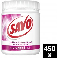 Savo Univerzální práškový odstraňovač skvrn, 450 g