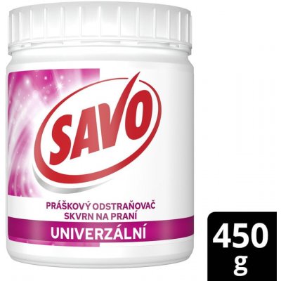 Savo Univerzální práškový odstraňovač skvrn, 450 g – Zboží Mobilmania