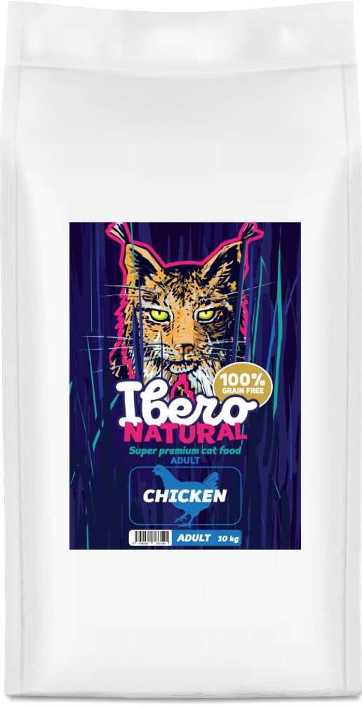 Ibero Grain free Cat Adult Chicken 10 kg