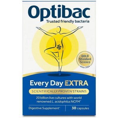 Optibac Every Day EXTRA probiotika pro každý den 90 kapslí – Hledejceny.cz