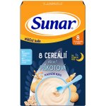 Sunar mléčná kaše 8 cereálií piškotová 210 g – Zboží Dáma