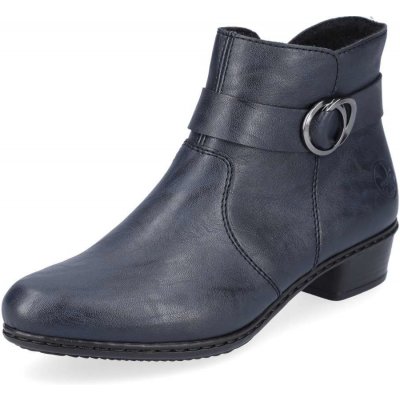 Rieker dámská kotníková obuv Y0775-14 modrá – Zboží Dáma