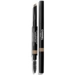 Chanel Stylo Sourcils Waterproof voděodolná tužka na obočí s kartáčkem 806 Blond Doré 0,27 g – Zboží Dáma