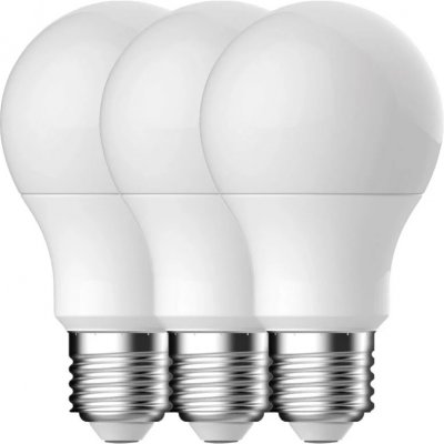 Nordlux LED žárovka E27 8,6W 4000K 3ks bílá LED žárovky plast 5181015523 – Hledejceny.cz