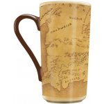 CurePink Keramický hrnek Lord Of The Rings Pán prstenů Mapa 470 ml – Sleviste.cz