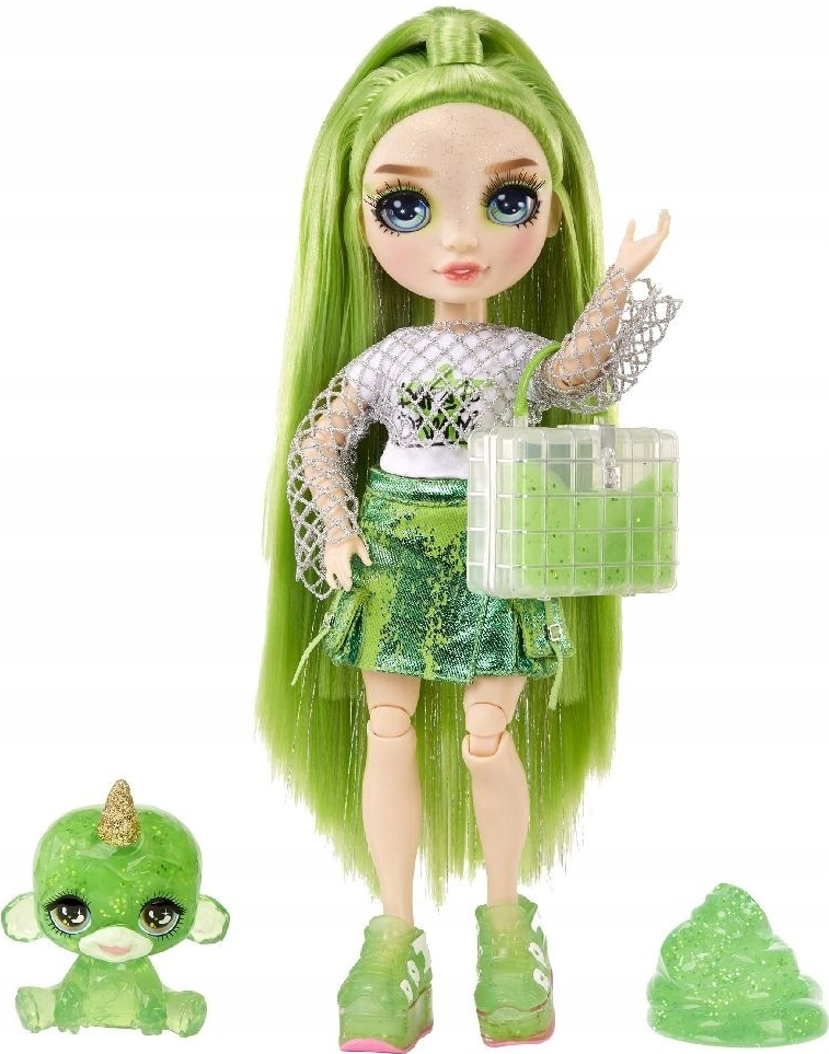 MGA Rainbow High Fashion Doll with Slime & Pet Jade Hunter