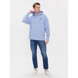 Tommy Jeans Mikina DM0DM16369 Modrá Relaxed Fit