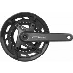 Kliky SHIMANO Cues FC-U6000-2, 175mm, 46-30 zubů, černé s krytem, 11,10,9 speed, v krabičce – Hledejceny.cz