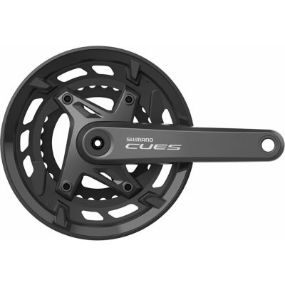 Kliky SHIMANO Cues FC-U6000-2, 175mm, 46-30 zubů, černé s krytem, 11,10,9 speed, v krabičce – Hledejceny.cz