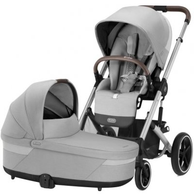 CYBEX Balios S Lux + Cot S Lux 2024 Lava Grey Silver Frame