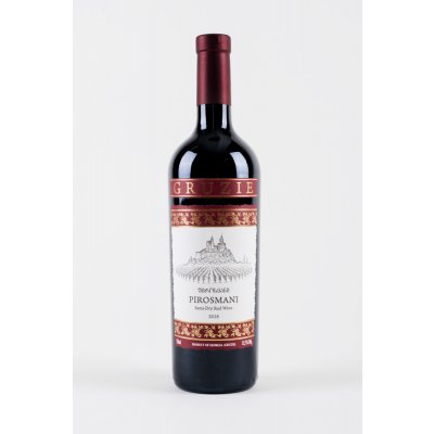 Pirosmani Gruzie polosuché červené 12,5% 0,75 l (holá láhev) – Hledejceny.cz
