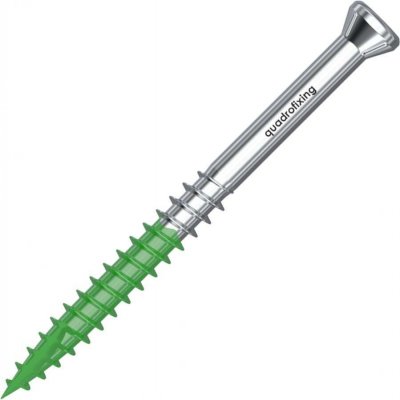 Terasové vruty 5,5×60 mm – nerez A4, zelený kluzný vosk (200 ks + bit) – Hledejceny.cz