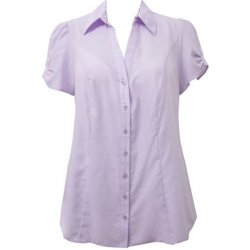 Dámská košile Evans fialová košile krátký rukáv A1884