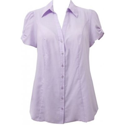 Evans fialová košile krátký rukáv A1884 – Zboží Mobilmania