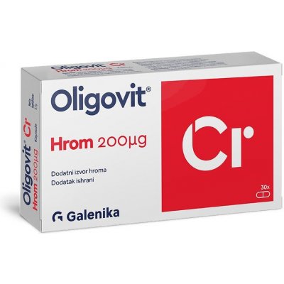 Galenika Oligovit Chrom 200mcg 30 tobolek – Hledejceny.cz