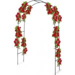 Zahradní oblouk na růže brána KINZO ED-230499 240 × 140 cm – Sleviste.cz