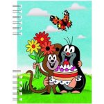 Nakladatelství AKIM, s.r.o. Zápisník A6 s vazbou twin wire Krtek – Zbozi.Blesk.cz