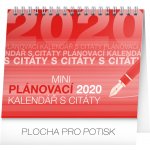 Stolní Plánovací s citáty 2020 – Zboží Mobilmania