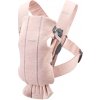 Nosítko na dítě Babybjörn Mini Light růžová 3D Jersey
