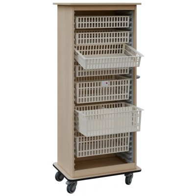 DEXTER 26 ABS vozík boxový, otevřený, 1780x750x520 mm, bříza světlá – Zboží Mobilmania