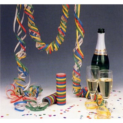 Serpentíny barevné 4m – Zboží Dáma