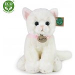 Eco- Friendly Rappa kočka sedící bílá 25 cm – Sleviste.cz
