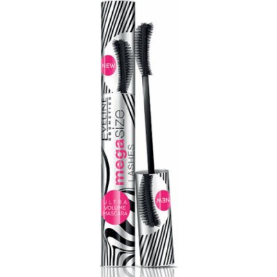 Eveline Mega Size Ultra Long & Volume řasenka Black 10 ml