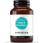Viridian Synerbio Daily + Cranberry Směs probiotik a prebiotik s brusinkovým extraktem 30 kapslí – Hledejceny.cz