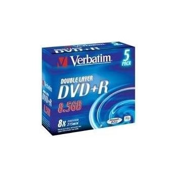 Verbatim DVD+R DL 8,5GB 8x, jewel, 1ks (pe-308191)