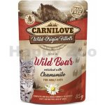 Carnilove Cat Wild Boar with Chamomile 85 g – Sleviste.cz