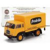 Sběratelský model Brekina plast Fiat 642 Truck Cassonato Pasta Fredella 2 assi 1962 Žlutá Černá 1:87