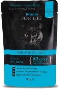 Fitmin For Life Cat Adult Duck 85 g