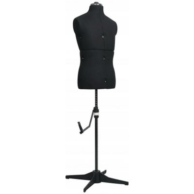 Krejecká pánská figurína Greatstore, černá – Zboží Dáma