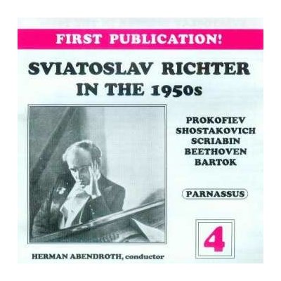 Sviatoslav Richter - Sviatoslav Richter In The 1950s - 4 CD – Hledejceny.cz