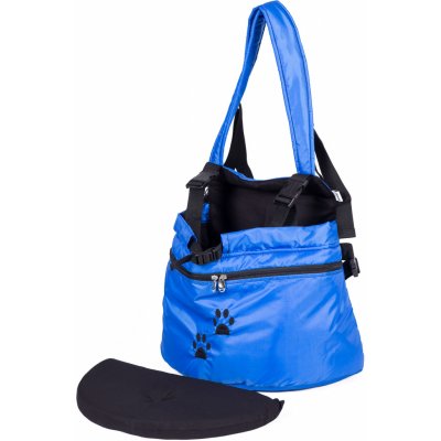 Iridog 2v1 Zippy 1 Batoh na psa modrý tlapky 22 x 26 x 17 cm – Hledejceny.cz