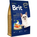 Brit Premium by Nature Cat Adult Salmon 8 kg – Zboží Dáma