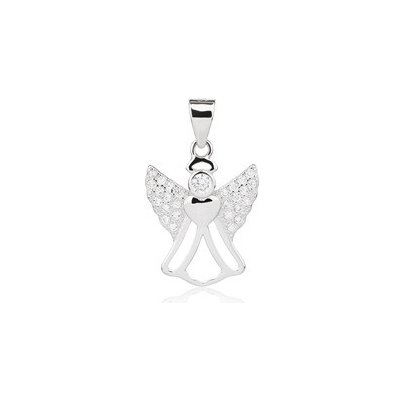 Nubis Stříbrný přívěsek andílek NB 4522 – Sleviste.cz
