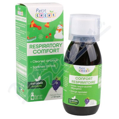 Petit CHENE RESPIRATORY COMFORT dětský sirup, s hroznovým aroma 125 ml – Hledejceny.cz