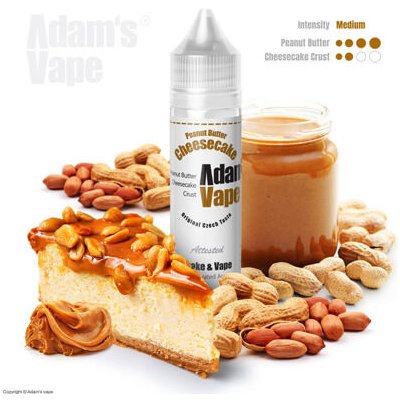 Adams vape S&V Peanut Butter Cheesecake 10 ml – Zbozi.Blesk.cz