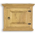 Nábytek z lesa NZL-SK803 Nástavec na skříň masiv rustikal 63 x 53 x 60 cm – Zboží Dáma