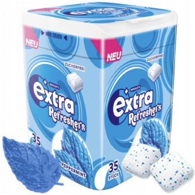 Wrigley's Extra Refreshers Peppermint bez cukru 100 g – Hledejceny.cz